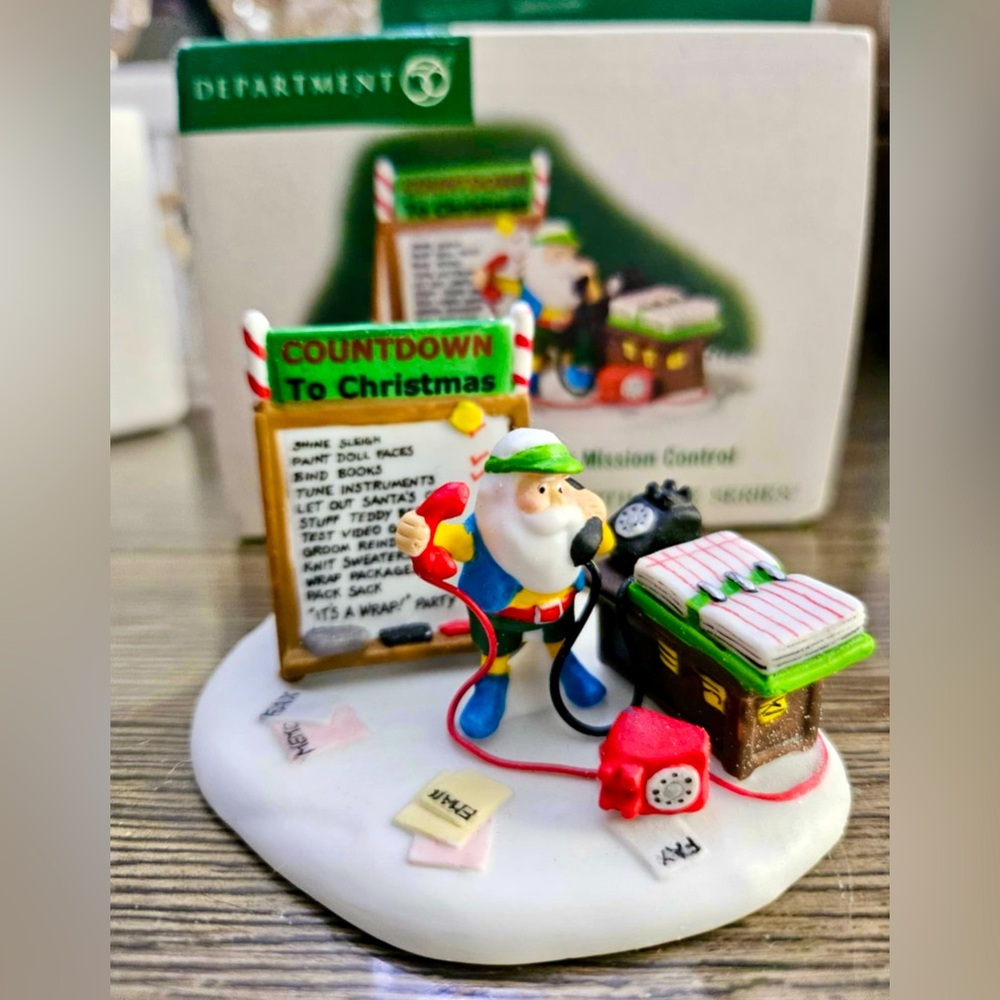 Department 56 Countdown To Christmas Mission